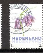 gestempelde zegel. Jaar 2018: bloem, Postzegels en Munten, Postzegels | Nederland, Ophalen of Verzenden, Na 1940, Gestempeld