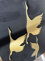 Gouden Zwanen Wanddecoratie, Ophalen, Nieuw