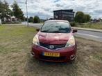 Nissan Note 1.4 16V 2012 Rood, Voorwielaandrijving, Stof, Metallic lak, Zwart