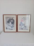 Litho's George Defeures/Steinlen, Antiek en Kunst, Kunst | Litho's en Zeefdrukken, Ophalen of Verzenden