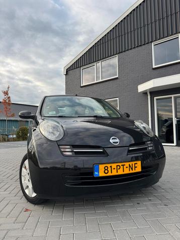 Nissan Micra 1.2 59KW 3DR 2004 Zwart APK 19-11-2026 beschikbaar voor biedingen