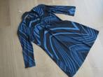 Leuk zwart-blauw jurkje of tuniek van YEST, 36-38 snazzeys, Kleding | Dames, Jurken, Zo goed als nieuw, Maat 34 (XS) of kleiner