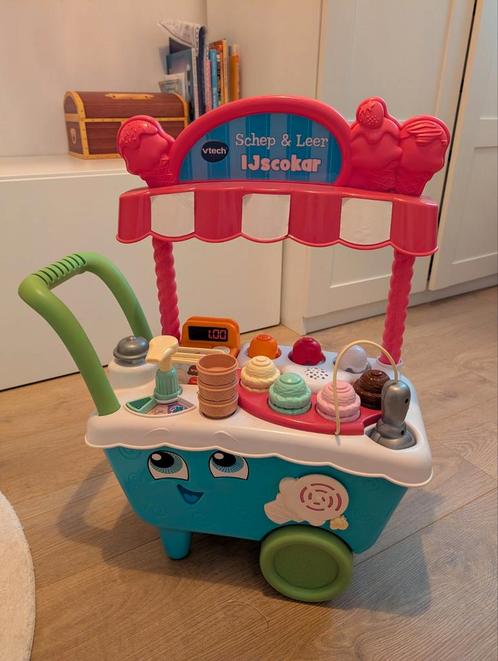 VTech Schep & Leer IJscokar - Interactief Speelgoed, Kinderen en Baby's, Speelgoed | Vtech, Gebruikt, 2 tot 4 jaar, Ophalen
