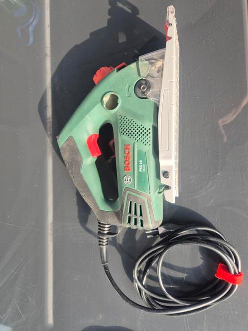 BOSCH PKS 16 MULTI (mini(inval)zaag), Doe-het-zelf en Verbouw, Gereedschap | Zaagmachines, Zo goed als nieuw, Decoupeerzaag, Minder dan 600 watt