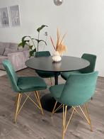 Eettafel met 4 stoelen, Ophalen of Verzenden, 50 tot 100 cm