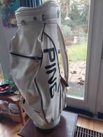 Vintage Ping Leren Golftas - Klassiek Tourmodel '70, Ophalen of Verzenden, Gebruikt, Tas, Ping