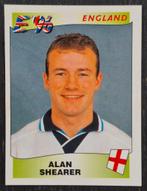 Panini Alan Shearer - Engeland, EK 96. Zwarte achterkant., Ophalen of Verzenden, Zo goed als nieuw, Sticker