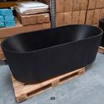 RIBBEL ligbad mat zwart 170x80x58 cm nr157, Ophalen of Verzenden, Nieuw