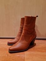 Zgan Shabbies mt 39 enkellaarzen cognac, Kleding | Dames, Schoenen, Lage of Enkellaarzen, Ophalen of Verzenden, Zo goed als nieuw