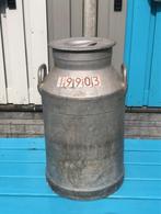 Aluminium Melkbus 40 Liter, Ophalen