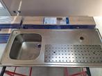 RVS lekblad met spoelbak 130x55 centimeter biertap mancave, Witgoed en Apparatuur, Thuistaps, Ophalen of Verzenden, Gebruikt, Overige merken