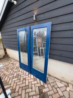 Gebruikte openslaande deuren, Doe-het-zelf en Verbouw, Kozijnen en Schuifpuien, 75 tot 150 cm, Deurkozijn, Ophalen of Verzenden