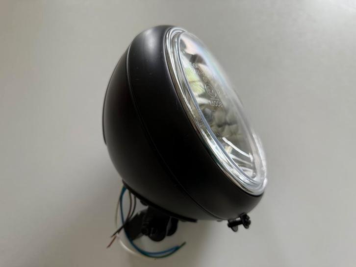 Shin Yo Yuma 1 headlight bottom mount flat black mat zwart, Motoren, Accessoires | Overige, Nieuw, Ophalen of Verzenden