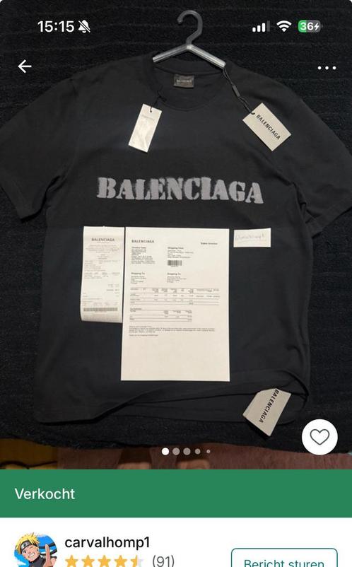 Balenciaga shirt, Kleding | Heren, T-shirts, Ophalen of Verzenden