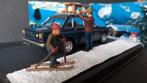 Volvo 144 Diorama Wintersport Ski slee 1:43 Route Bleue Pol, Overige merken, Info@altayacollections.fr, Verzenden, Nieuw
