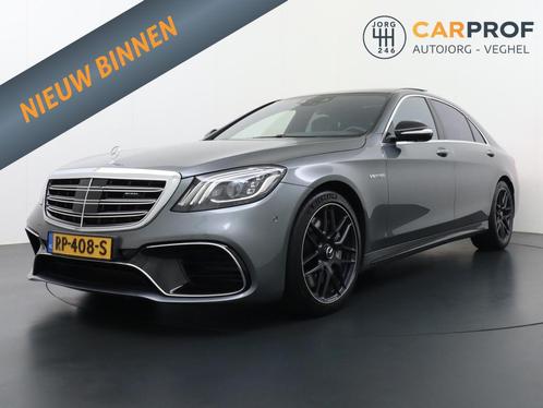Mercedes-Benz S-klasse AMG 63 4Matic+ Lang HUD | Pano | NAP, Auto's, Mercedes-Benz, Bedrijf, Te koop, S-Klasse, 360° camera, 4x4