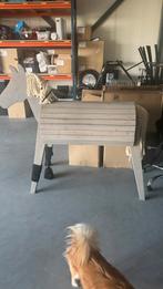 Houten paard, Ophalen of Verzenden, Zo goed als nieuw, Hout