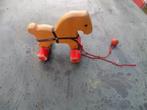 houten speelgoed paard trekpaard vintage retro, Ophalen of Verzenden
