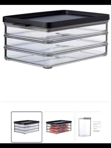 Mepal vleeswaren vershoud bakjes 2x beschikbaar voor biedingen