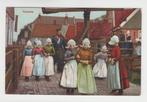 023 Volendam Meisjes Man Klederdrachten B12, Verzenden, 1920 tot 1940, Ongelopen, Noord-Holland