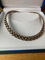 Zilveren moderne spang, Sieraden, Tassen en Uiterlijk, Kettingen, Verzenden, Zo goed als nieuw, Zilver