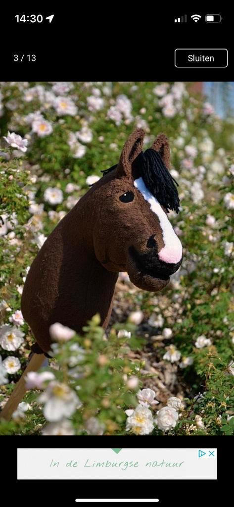 Mooie hobbyhorse te koop, Verzamelen, Speelgoed, Nieuw, Ophalen of Verzenden