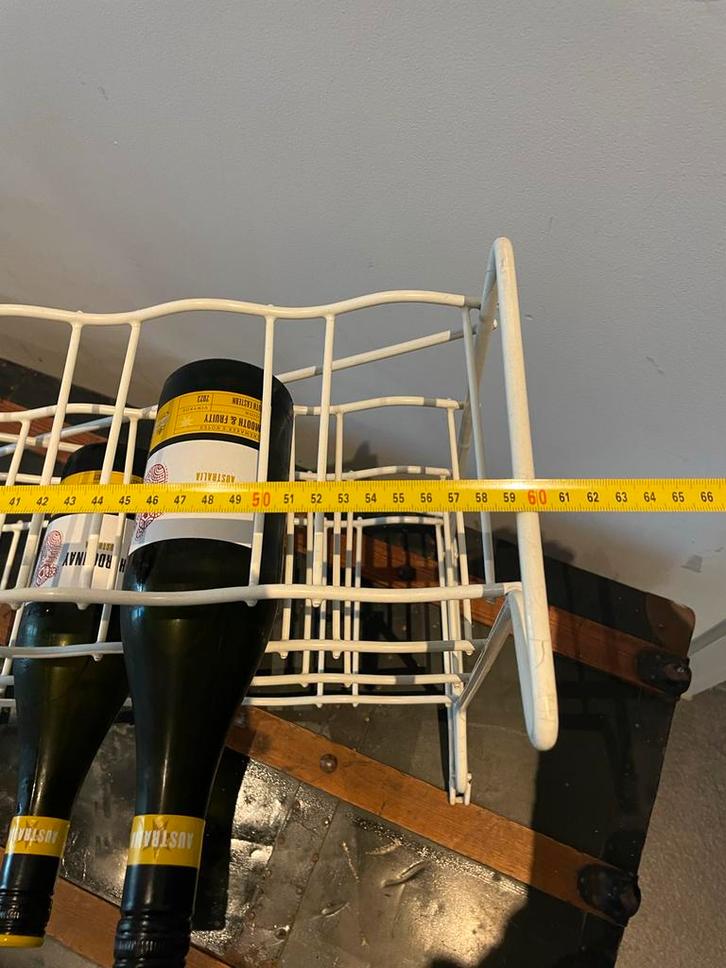 Retro Tomado Wijnrek - 24 flessen, Huis en Inrichting, Woonaccessoires | Wijnrekken, Gebruikt, Minder dan 50 cm, Metaal, 15 tot 25 flessen