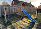 Wickey Speeltuin met Glijbaan, huisje, zandbak & Schommels, Ophalen, Gebruikt, Glijbaan