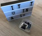 Lichtbox reclame tienerkamer, Huis en Inrichting, Woonaccessoires | Tekstborden en Spreuken, Ophalen of Verzenden, Nieuw