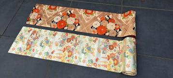 2 stuks Japanse Obi Kimono riem met originele verpakking beschikbaar voor biedingen