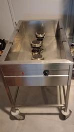 Verkoop Electrische bain marie wagen warmhoudwagen warmhoud, Ophalen of Verzenden