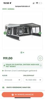 Luifel maat 16 Dorema locarno 2.0, Ophalen, Zo goed als nieuw