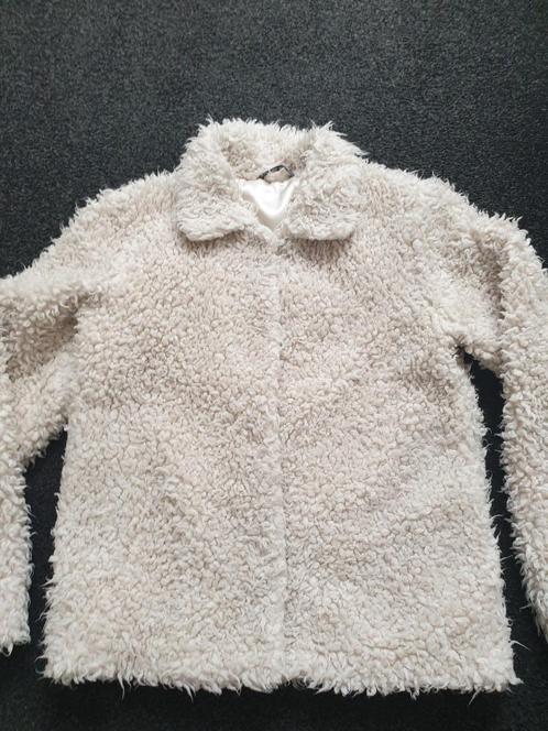 Zgan winterjas 146 - 152 meisje Hema teddy jas bont, Kinderen en Baby's, Kinderkleding | Maat 146, Zo goed als nieuw, Meisje, Jas