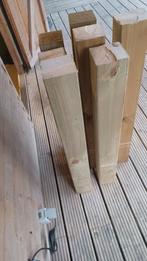 Palen Inpregneerd 120X120mm Lengte 1meter Graag Bieden, Doe-het-zelf en Verbouw, Hout en Planken, Nieuw, Ophalen of Verzenden