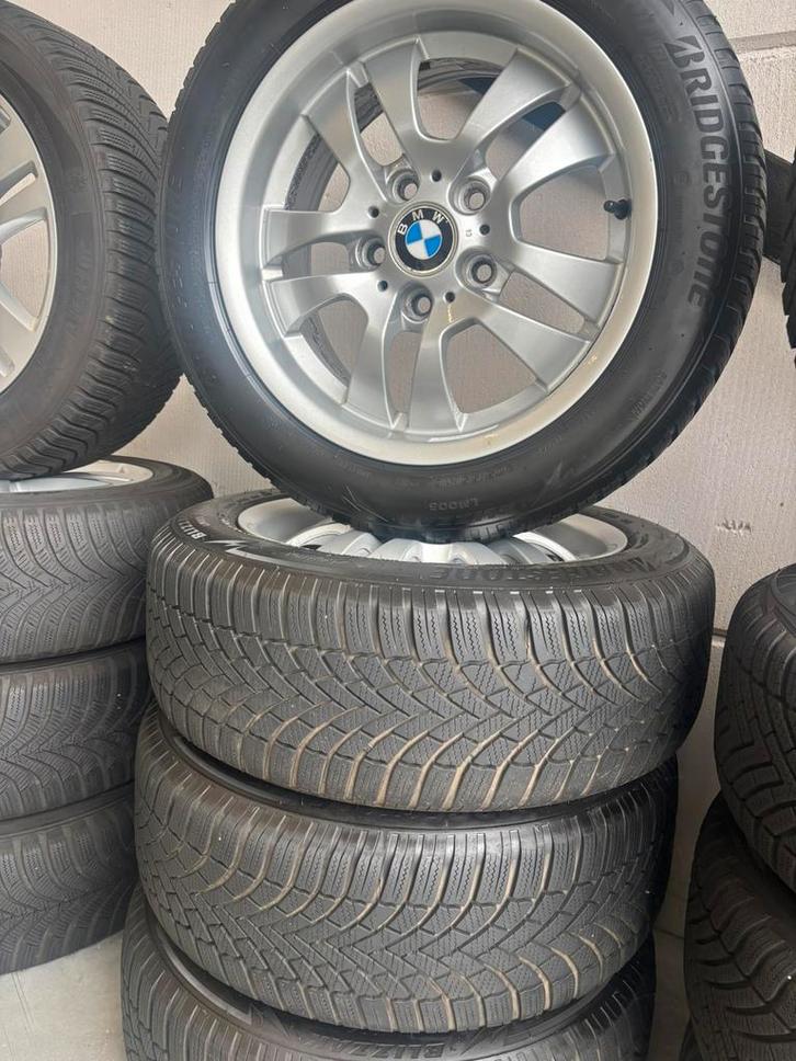 Winterbanden BMW 3 serie 205/55 R 16, Auto-onderdelen, Banden en Velgen, Banden en Velgen, Winterbanden, 16 inch, 205 mm, Ophalen