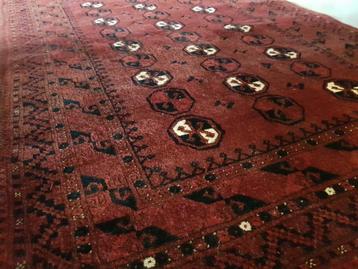 Mooi oud antiek handgeknoopt Perzisch tapijt 112-162 cm. beschikbaar voor biedingen