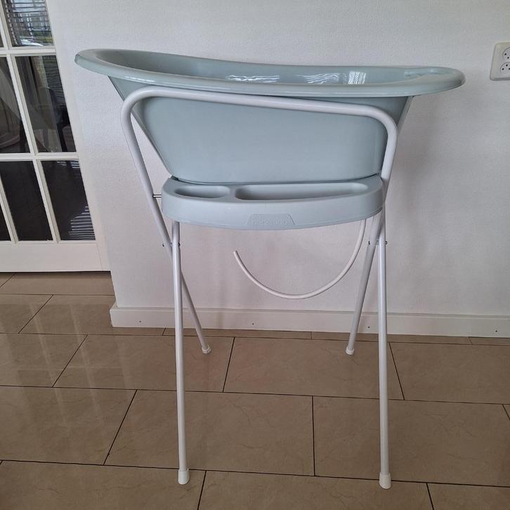 Baby bad en wc set (Bebe-Jou mint), Kinderen en Baby's, Badjes en Verzorging, Gebruikt, Badje, Bébé-jou, Standaard, Ophalen