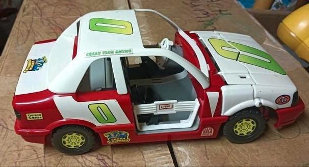 Zeldzame Racewagen van Crash Dummies, Kinderen en Baby's, Speelgoed | Actiefiguren, Zo goed als nieuw, Ophalen of Verzenden