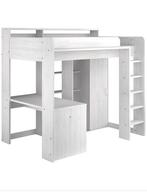 Parisot hoogslaper bureau kast opbergvakken 206x138,5x189, Ophalen, Gebruikt, Eenpersoons, 200 cm
