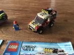 Lego auto met aanhanger cross motor, Kinderen en Baby's, Speelgoed | Duplo en Lego, Ophalen of Verzenden, Zo goed als nieuw