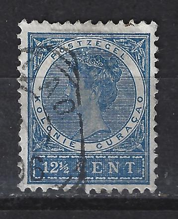 Nr 36 gebruikt Wilhelmina 1903 ; Curacao voor 10% CW beschikbaar voor biedingen