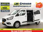 Ford Transit Custom 340 2.0 TDCI L2H1 | DC | Automaat | Airc, Auto's, Euro 6, 4 cilinders, Wit, Origineel Nederlands