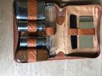 Toilet etui van leer voor op reis, Ophalen of Verzenden, Zo goed als nieuw, Bruin, Leer