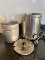 Food warmer RVS 3 liter Hotpot Bain-Marie, Rvs, Ophalen of Verzenden, Zo goed als nieuw