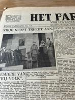 Vrije kunst treedt aan 1945, Verzamelen, Militaria | Tweede Wereldoorlog, Ophalen of Verzenden, Nederland, Embleem of Badge