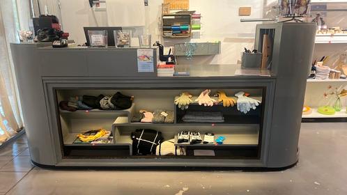 Unieke Vintage Toonbank, Huis en Inrichting, Kasten | Vitrinekasten, Gebruikt, 100 tot 150 cm, 200 cm of meer, 50 tot 75 cm, Met lade(s)