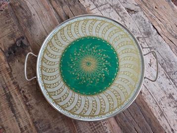 Vintage taartschaal serveerschaal vlaaischotel beschikbaar voor biedingen