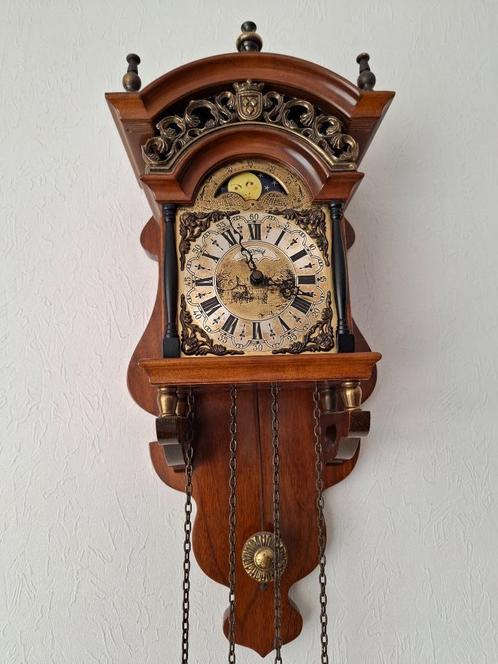 Wandklok Sallander, Huis en Inrichting, Woonaccessoires | Klokken, Gebruikt, Wandklok, Analoog, Ophalen