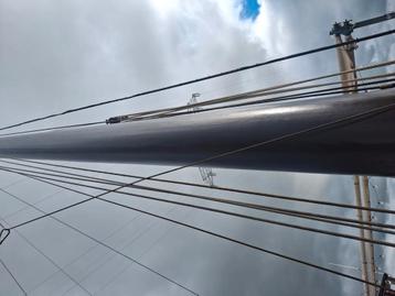 Houten mast platbodem  beschikbaar voor biedingen