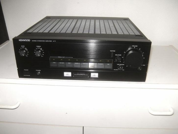 Kenwood versterker type A-71, Audio, Tv en Foto, Versterkers en Receivers, Gebruikt, Stereo, Minder dan 60 watt, Overige merken